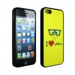 Wholesale Apple iPhone 5 5S Design Case (Sponge I Love You)